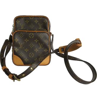 Louis Vuitton Pre-owned Cross Body Bags, female, Brown, Size: ONE SIZE Pre-owned Canvas louis-vuitton-bags