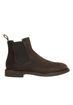 Doucal's Brown Beatles Suede Ankle Boots