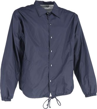 Comme Des Gar&ccedil;ons Comme des Gar&ccedil;ons coachjack van marineblauw nylon