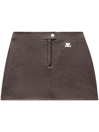 Courr&egrave;ges Gonna Iconique - Marrone