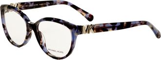 Michael Kors Womens 55mm Blue Opticals