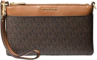 Michael Kors Tassen, Dames, Bruin, ONE Size, Jet Set Wristlet