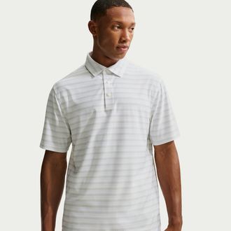 Nike Mens Tailored Performance Dri-FIT Golf Polo in White | IO2165-100