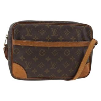 Louis Vuitton Pre-owned Vintage Cross Body Bag - Dames - Pre-owned - Bruin - Maat: ONE Size Leer