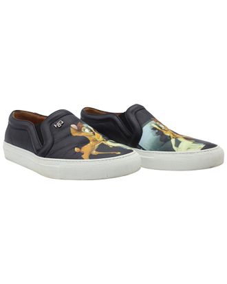 Givenchy Womens Leather Bambi Skate Sneaker (Authentic Pre-Loved)
