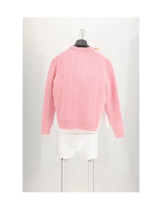 Dior Mens Knit Jumper Cashmere Pink (capra Hircus) Sweater