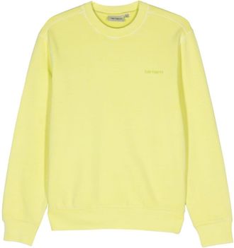 Carhartt Work in Progress Duster Script sweatshirt - men - Cotton - S - Yellow