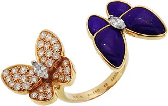 Van Cleef & Arpels Yellow Gold (18K) Band Ring (Pre-Owned)