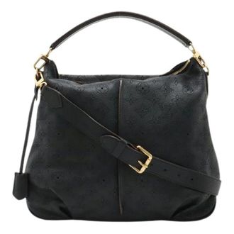 Louis Vuitton Pre-owned Mahina Selene PM 2way bag - Dames - Pre-owned - Zwart - Maat: ONE Size Leer