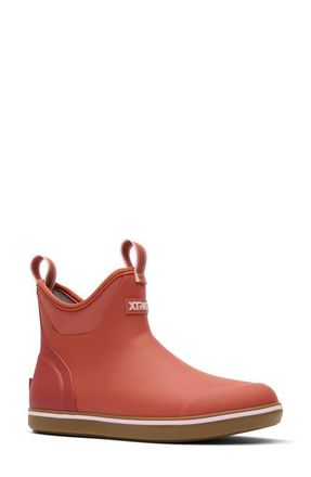 Xtratuf Waterproof Ankle Deck Boot in Ginger Spice at Nordstrom, Size 10