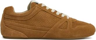 Isabel Marant Schoenen, Dames, Bruin, 43 EU, Leer, Senny Low Sneakers