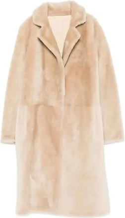 Yves Salomon Mujer, Abrigos, Beige, Talla: S