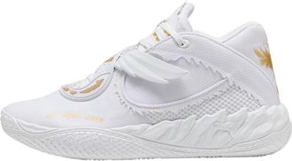 Puma Mb. 05 Metallic - Heren - Fitnessschoenen - Wit - 44 1/2 EU - Fitness