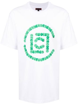 Clot T-shirt met logo - Wit