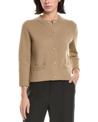 Vince Shrunken Snap Cardigan