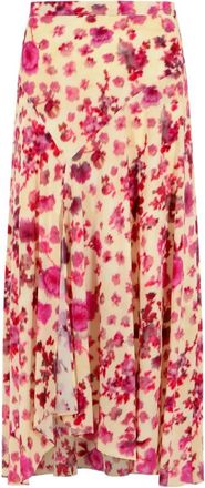 Isabel Marant Pink Printed Skirt