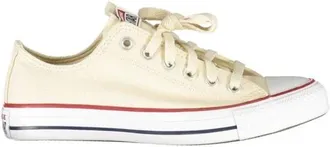 Converse Schoenen, Heren, Beige, 44 EU, Polyester, Stijlvolle polyester sneakers met contrastdetails