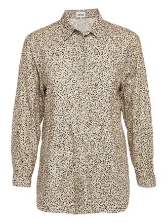 Kenzo corduroy button-fastening shirt - Neutrals