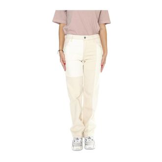 Guess Dames, Jeans, Beige, Maat: W27 Katoen