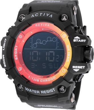Invicta Activa x Invicta Digital ACW8082-007 Heren Horloge - Quartz Uurwerk - Plastic met zwarte Wijzerplaat - 50mm
