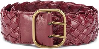 Philosophy di Lorenzo Serafini Gevlochten Tailleband - Dames - Riemen - Paars - L - Accessoires