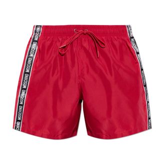 Moschino Uomo, Costumi da bagno, Rosso, L, new