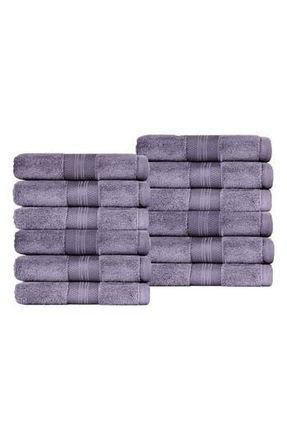 Superior Aria 12-Piece Turkish Cotton Washcloths in Wisteria at Nordstrom Rack