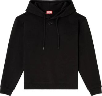 Diesel F-Normy-Hood-Od Felpa - Dames - Hoodies - Zwart - XS - Hoodies & sweatvesten