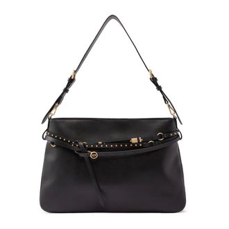 Pinko Pinko - Belt Bag Big - Dames - Tassen - Zwart - Maat: ONE Size Leer
