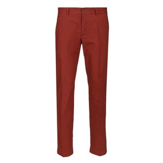 Original Vintage Heren, Broeken, Rood, Maat: 2XL