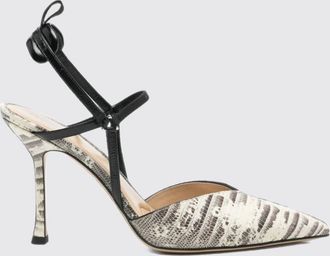 Fendi D&eacute;collet&eacute; slingback Very Colibr&igrave; con stampa pitone e tacco alto a spillo