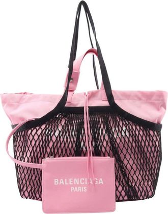 Balenciaga Pre-owned Balenciaga Mesh and Canvas 24/7 Tote Ladies E68CHHFWMRB3KLZP