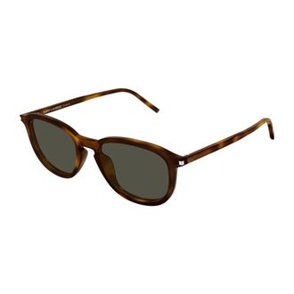 Saint Laurent SL 939 Zonnebril - Heren - Accessoires - Bruin - Maat: 52 MM Nylon