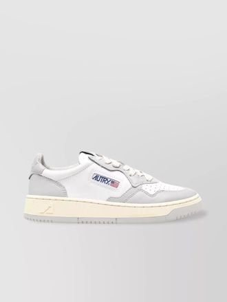 Autry panelled leather low top sneakers