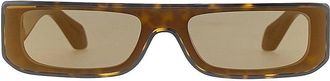 Alaia Rectangular shield sunglasses Woman One Size