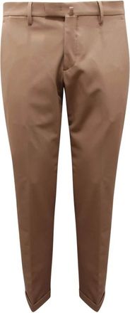 BRIGLIA 1949 Broeken, Heren, Beige, S, Bg 03P Poplin Tech Broek