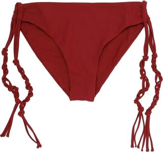 Jil Sander Slip bikini con nodo - Rosso