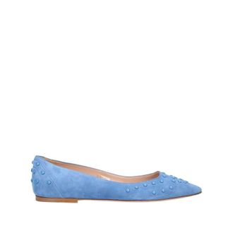 Tod's Velvety Suede Ballerinas