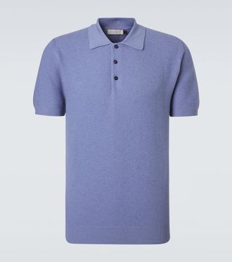 Canali Cotton polo shirt