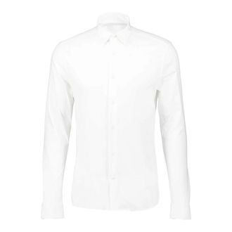 Mos Mosh Marco Jersey Shirt - Heren - Zakelijke Overhemden - Wit - XL - Katoen - Overhemden