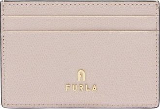 Furla Camelia Leather Card Case