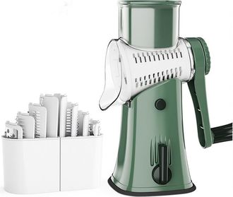 OEM Mandolina Manual De Cocina, Cortador Y Rallador De Verduras Multifuncional Con 5 Cuchillas Desmontables, Picadora De Verduras Para Cortar Verduras Y F