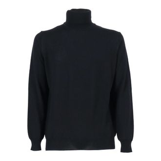 KANGRA Turtlenecks, male, Black, Size: 3XL Dolcevita Rasata Calata
