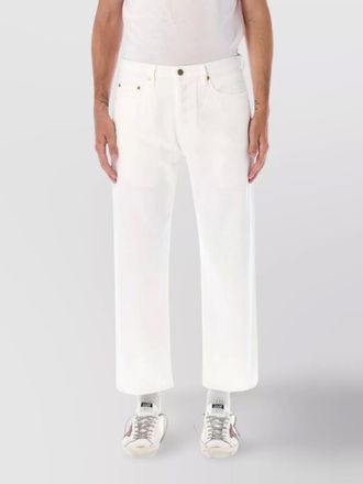 Golden Goose skate rivet detail straight leg trousers