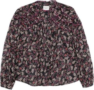 Isabel Marant Ht 0681Fa D3J03E Bkry - Dames - Blouses - Veelkleurig - 3XS - Nylon - Overhemden
