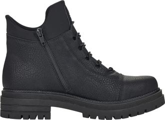 Rieker Halfhoge veterboots - Dames - Veterlaarzen - Zwart - 37 EU - Schoenen