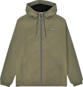 Lambretta Mens Ripstop Hooded Jacket (Khaki) - Size X-Large