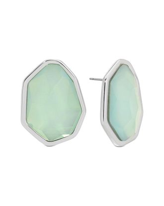Ettika Silver Plated Stud Earrings