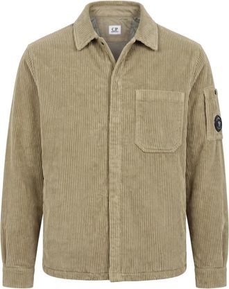C.P. Company Overshirt imbottita in velluto a coste - - Jackets - Uomo - Beige - L
