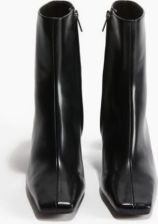 H&M Ankleboots mit Absatz - Schwarz